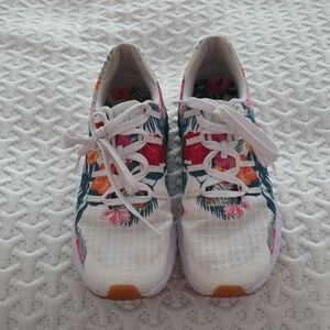 No Bull Floral Women's Sneakers